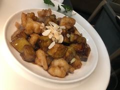 宫爆茄香虾仁-赠李白·如诗的川味(余杭万达广场店)