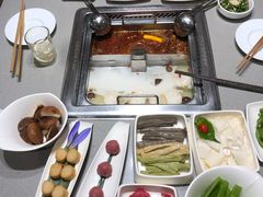 牛油麻辣锅底-海底捞火锅(关山保利店)
