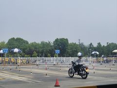 -东方时尚驾校摩托车考试场