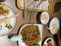 -街角等你.大连海鲜烧烤.经典铁板海鲜串(西安路店)