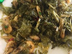 干烧咸菜虾-锦江中华村农家乐饭庄