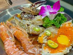 -明洞阿姨·韩式酱蟹烤肉·创意料理(三元桥店)