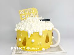 -卡比儿童蛋糕·心意定制·低脂零卡糖动物奶油FancyBALLOON(滨海店)