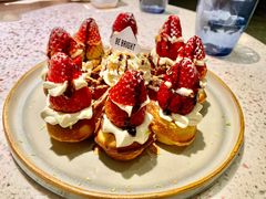 草莓忌廉华夫饼-BE BRIGHT KITCHEN(正佳广场店)