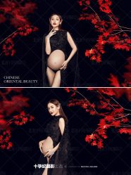 点击看大图 -十孕纪高端孕妇亲子摄影