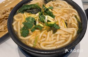 Sesame Sauce Pork and Potato Noodles