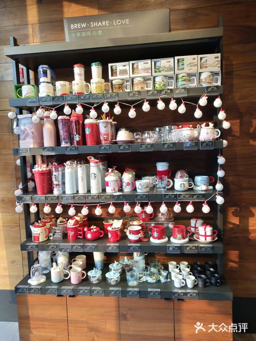 星巴克(杭州下沙福雷德店)零售区图片