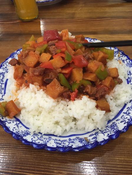 推薦:土豆牛肉蓋澆飯