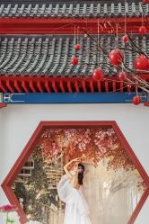 -后宫·古装汉服京剧儿童亲子全家福摄影