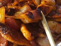 现烤鱿鱼-东门町美食街