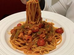 麻辣小龙虾意面-必胜客(东营万达店)
