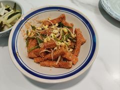 豆芽拌面筋-山丹丹西北菜(金贸大厦店)