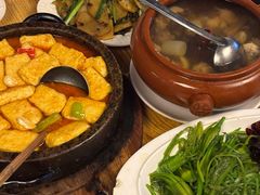 石锅包浆豆腐-缘生态云南菜·野生菌庭院餐厅(华侨城店)