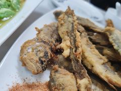 干炸黄花鱼-北戴河庆山饭店·海鲜砂锅粥(北戴河黑石路店)