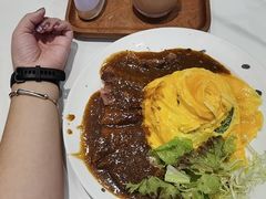 黑椒牛扒蛋包饭-柠檬树茶餐厅(海雅缤纷城店)