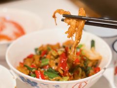 爆炒鸭掌筋-老长沙龙虾馆·聚会餐厅(白石洲店)