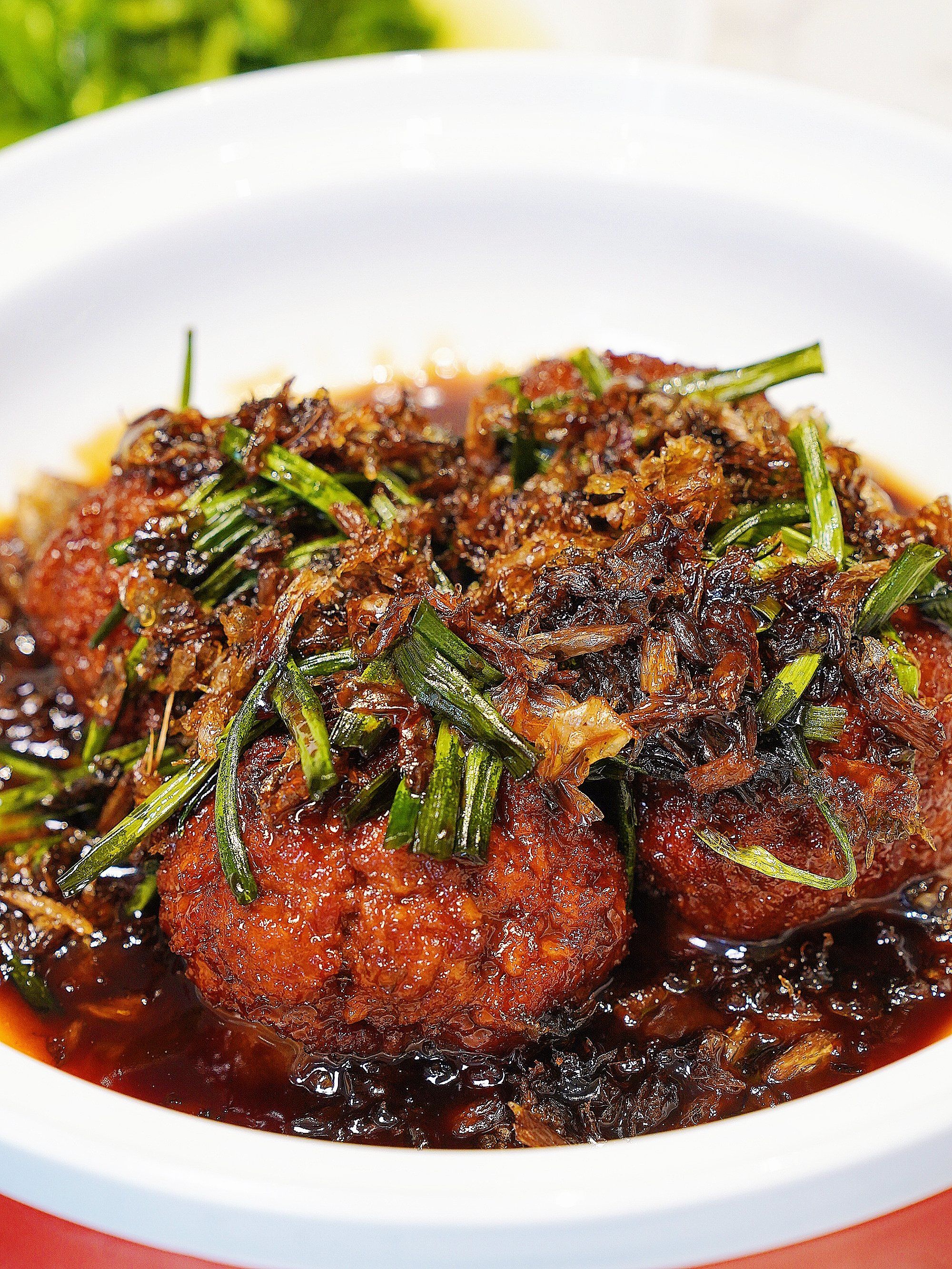 葱烤梅菜狮子头不用跑上海了,杭州也有啦!