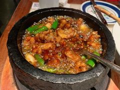 石锅杭椒牛蛙-桂满陇-西湖船宴(西单大悦城店)