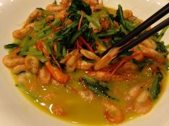 萝卜菜煮河虾-老淳安—伴山伴湖(千岛湖开元度假村店)