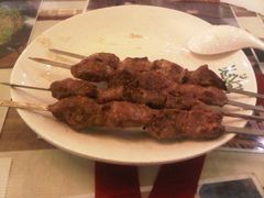羊肉串-语言大学-清真食堂