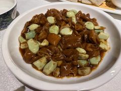 腊八蒜烧肥肠-老浒记烤鸭-北京菜(琉璃厂店)