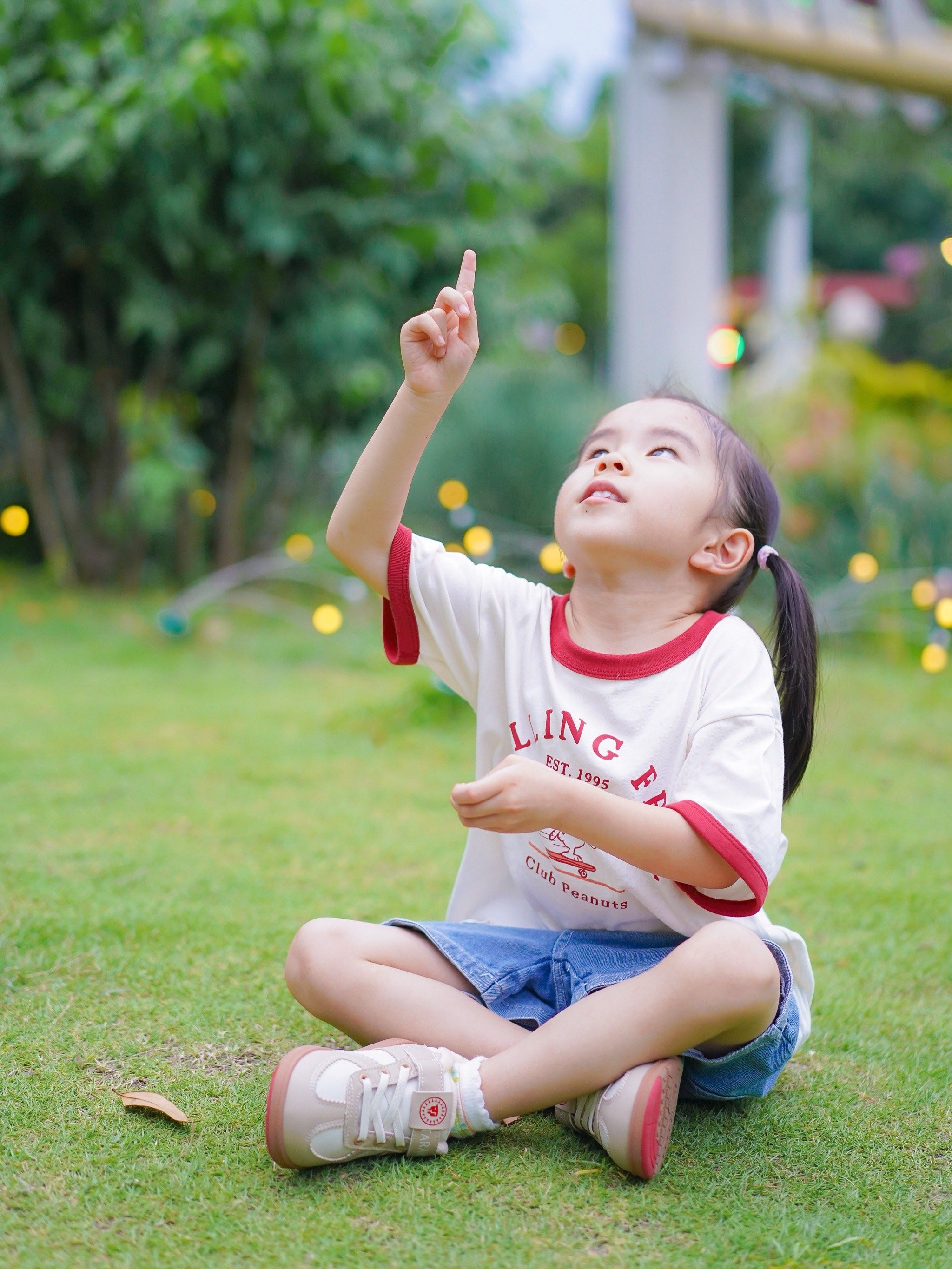 谁懂呀!五岁小孩姐到哪儿都能奔跑