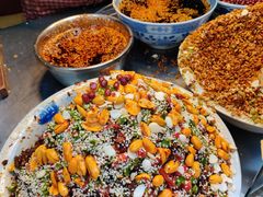 -清真马乐贝腊牛肉蛋黄菜夹馍(马蓉洒金桥店)