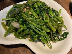 马拉盏炒通菜-大头虾越式风味餐厅(光明广场店)