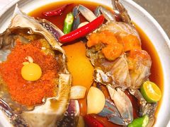 -草家酱蟹炭火烤肉店(珲春南路一店)