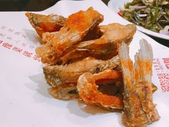 椒盐鲳鱼-阿庄新豫菜(通泰路店)