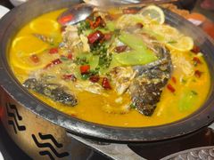 金银蒜香烤鱼-探鱼·鲜青椒爽麻烤鱼(广州欣荣广场店)