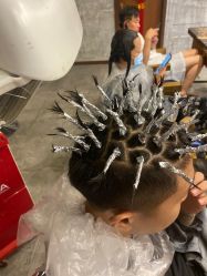 -T.1 hair salon烫染接发