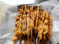 特色青岛鸡肉串-87号烧烤海鲜·大排档(金沙滩店)