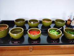 自助调料区-岳合轩老北京涮肉