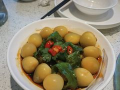 青椒皮蛋-老佛爷铜炉蛙锅(海岸城店)