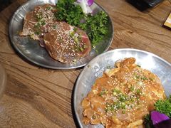 -明洞阿姨·韩式酱蟹烤肉·创意料理(三元桥店)