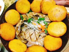 铁锅杂拌鱼小饼子-黑石礁酒楼·海鲜(黑石礁店)