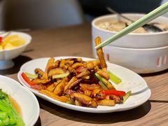 腊肉炒三菇-四道菜·福建菜馆(新街口金鹰店)