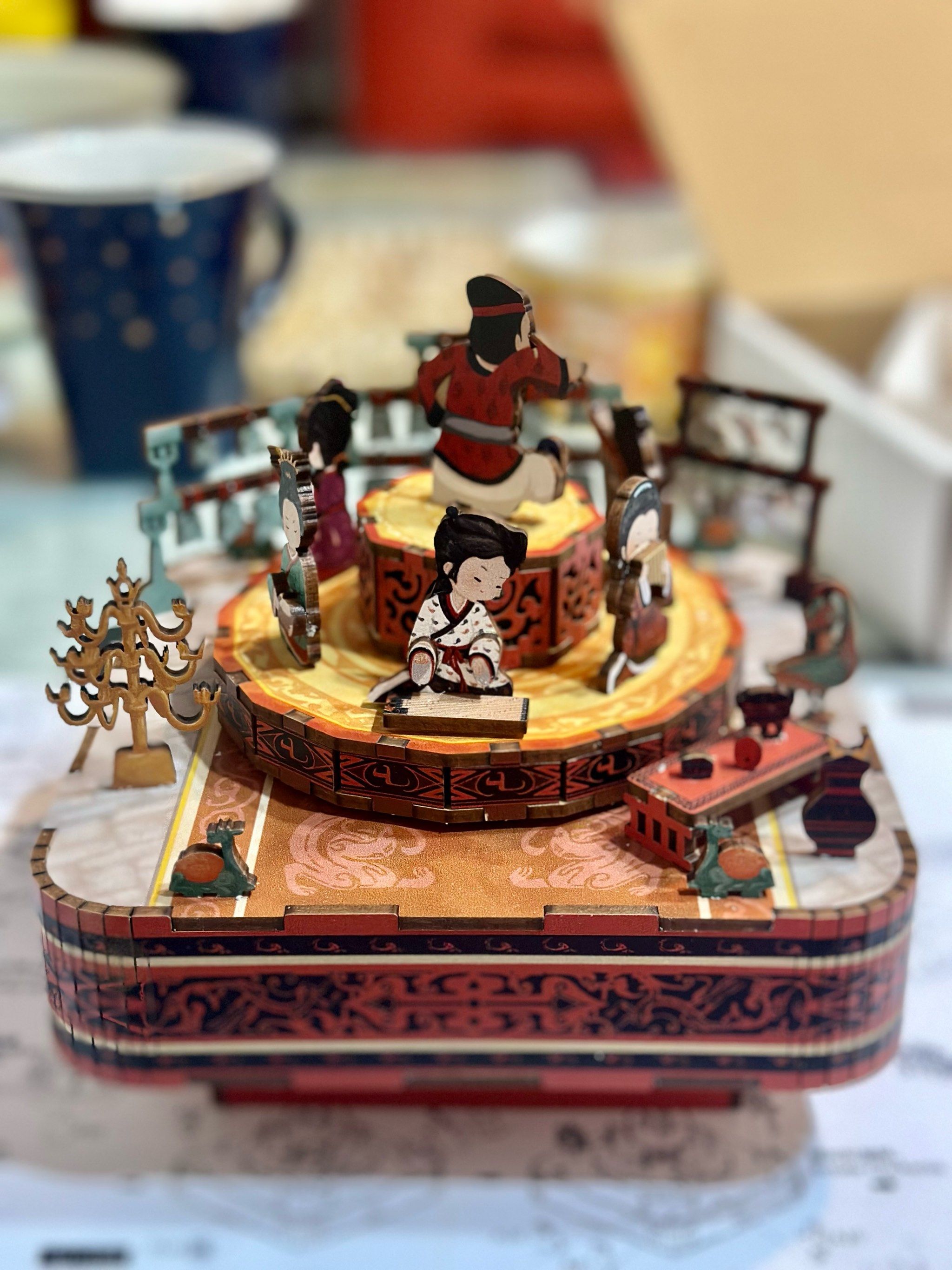 新年第一个diy八音盒完成!