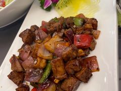 黑椒牛柳粒-北京建国饭店四季中餐厅
