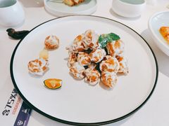 素食版芥末虾球-纳地素食(石门公园店)