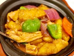 红烧支竹斑腩煲-新宝餐厅(流塘店)