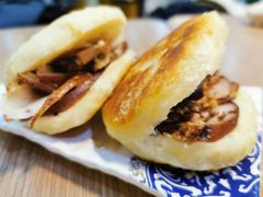 烧饼夹肘子-傅记酱肉