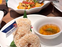 炸虾饼配泰国梅子酱-帕蓝·暹罗料理(曲阳店)