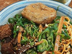 大肠青椒拌面-一味老卤面(大石桥店)
