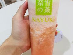 霸气芝士水蜜桃-奈雪的茶(苏宁广场店)