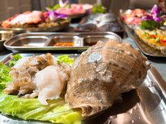 -围炉肉舍•炭烤活鳗•丹东海鲜烤肉(步行街店)