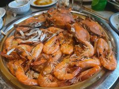 私房开背虾-四海蒸鲜蒸汽海鲜自助(北戴河店)