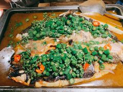 -探鱼·鲜青椒爽麻烤鱼(北京路天河城店)