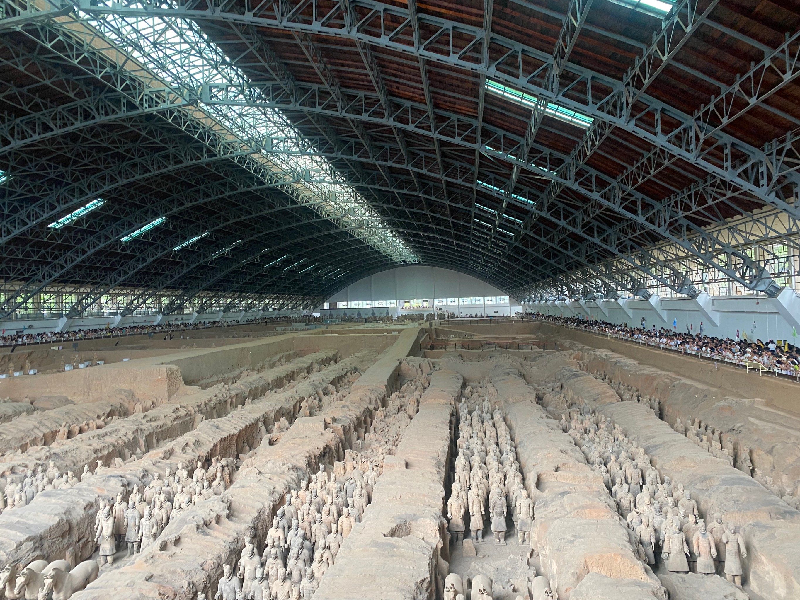 西安旅游之: 兵马俑